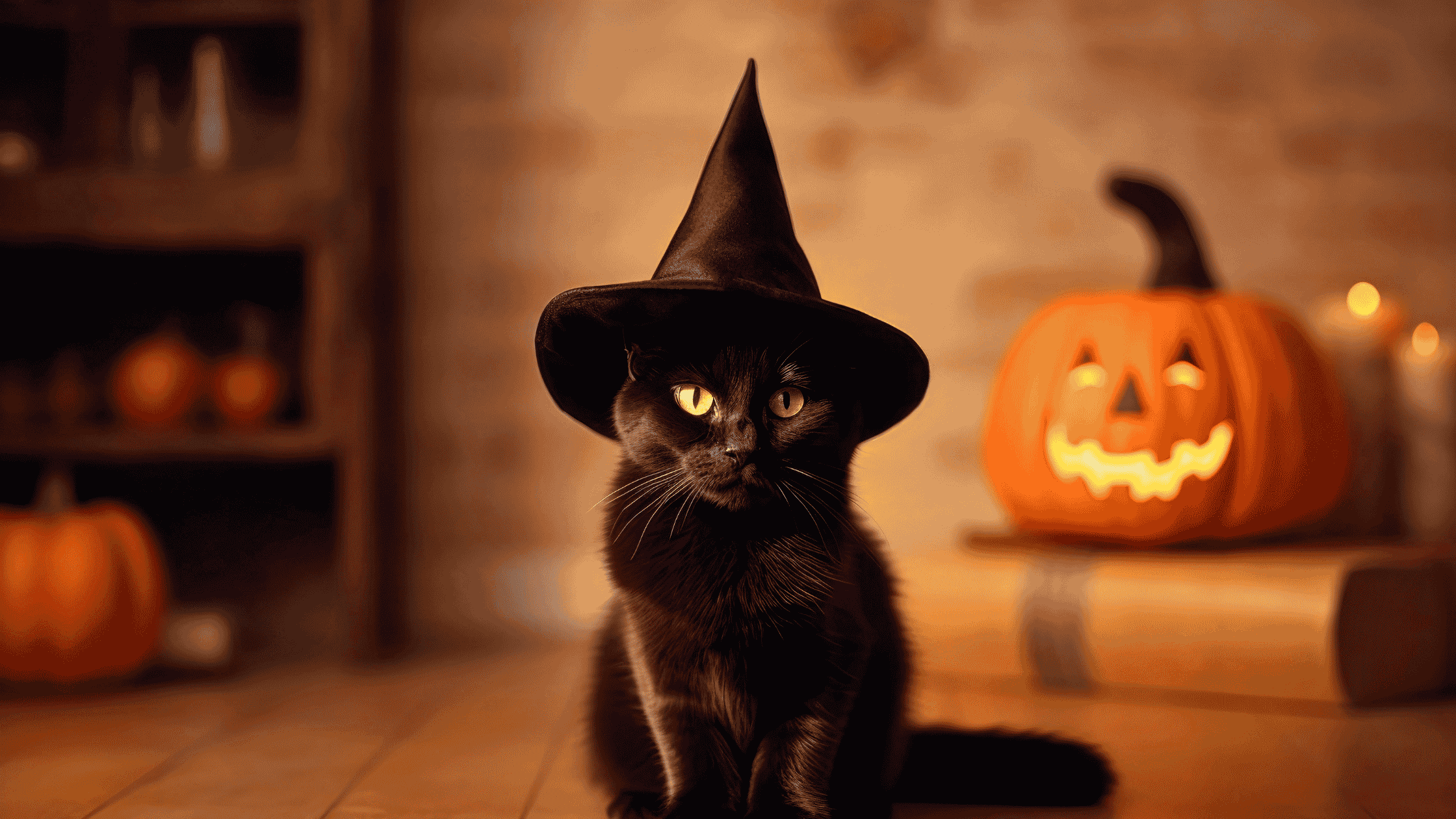 Halloween T-shirt for cat lovers